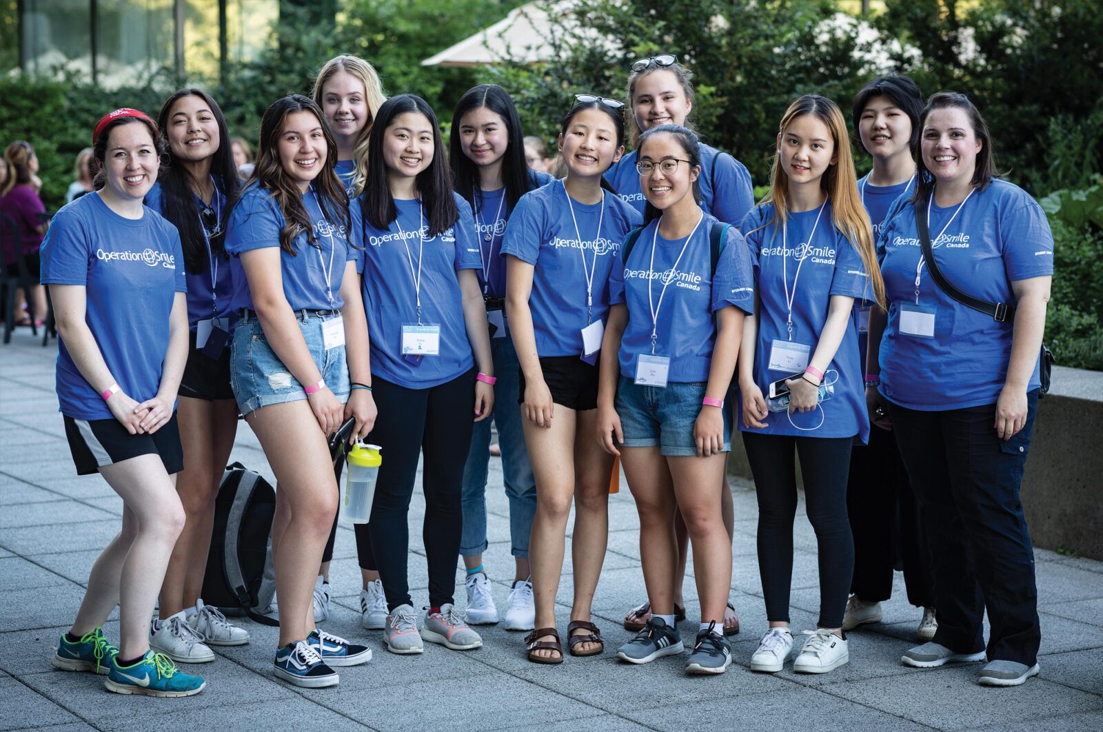 Student Volunteers from Canada