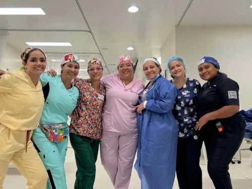 Medical volunteers in Colombia in 2025