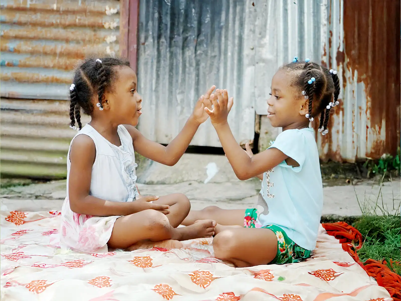 Daniela and her Sister