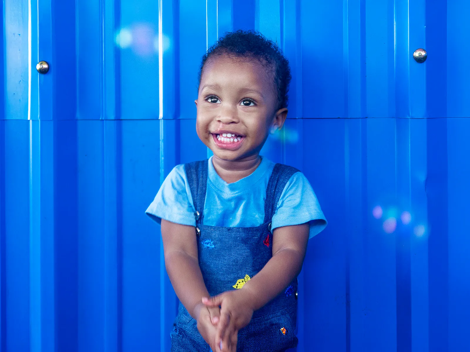 Christopher Feliz Lebron, 4 years old, UCL, Home Sabana Perdida, Santo Domingo, Visiting the Care Center since he was 2 years old.