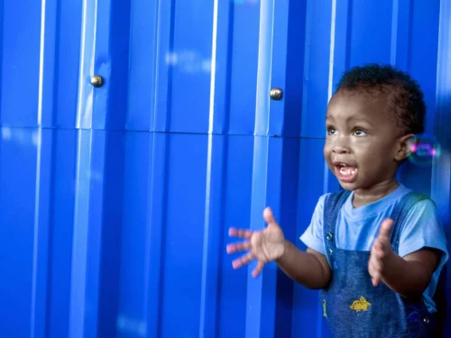 Christopher from Dominican Republic now exudes joy after his cleft lip surgery.