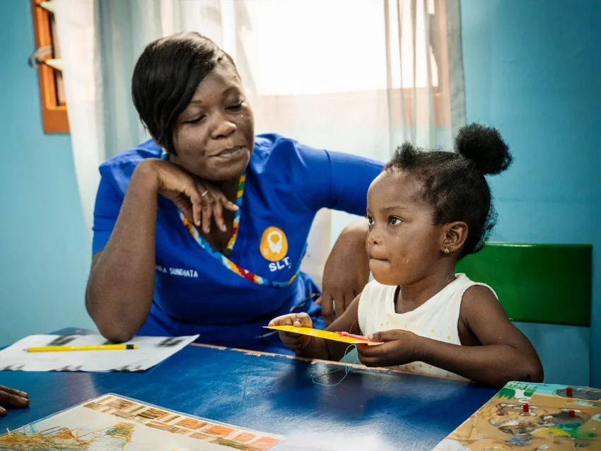 Speech therapists in Ghana receive training from Operation Smile to support children and families in remote and vulnerable communities.