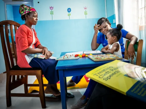 Speech therapists in Ghana receive training from Operation Smile to support children and families in remote and vulnerable communities.
