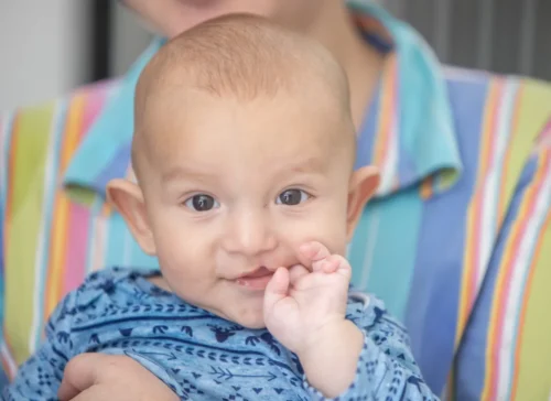 Samuel, 6 months old, of Guatemala