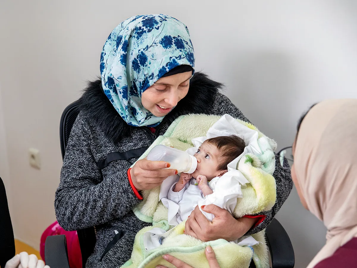 Jannat Zerrouki, 1 month old from Morocco