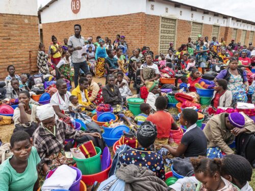 Patient announcement day in Malawi