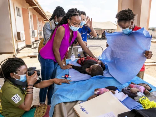 Carol volunteers with Operation Smile Malawi as her way of showing her gratitude for the care she received.