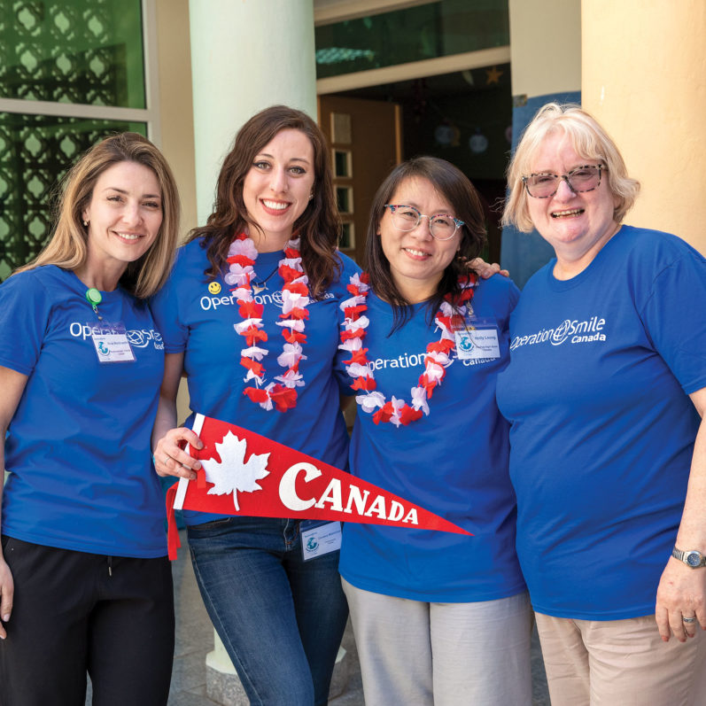 Canadian Volunteers in Oujda, Morocco, March 2020