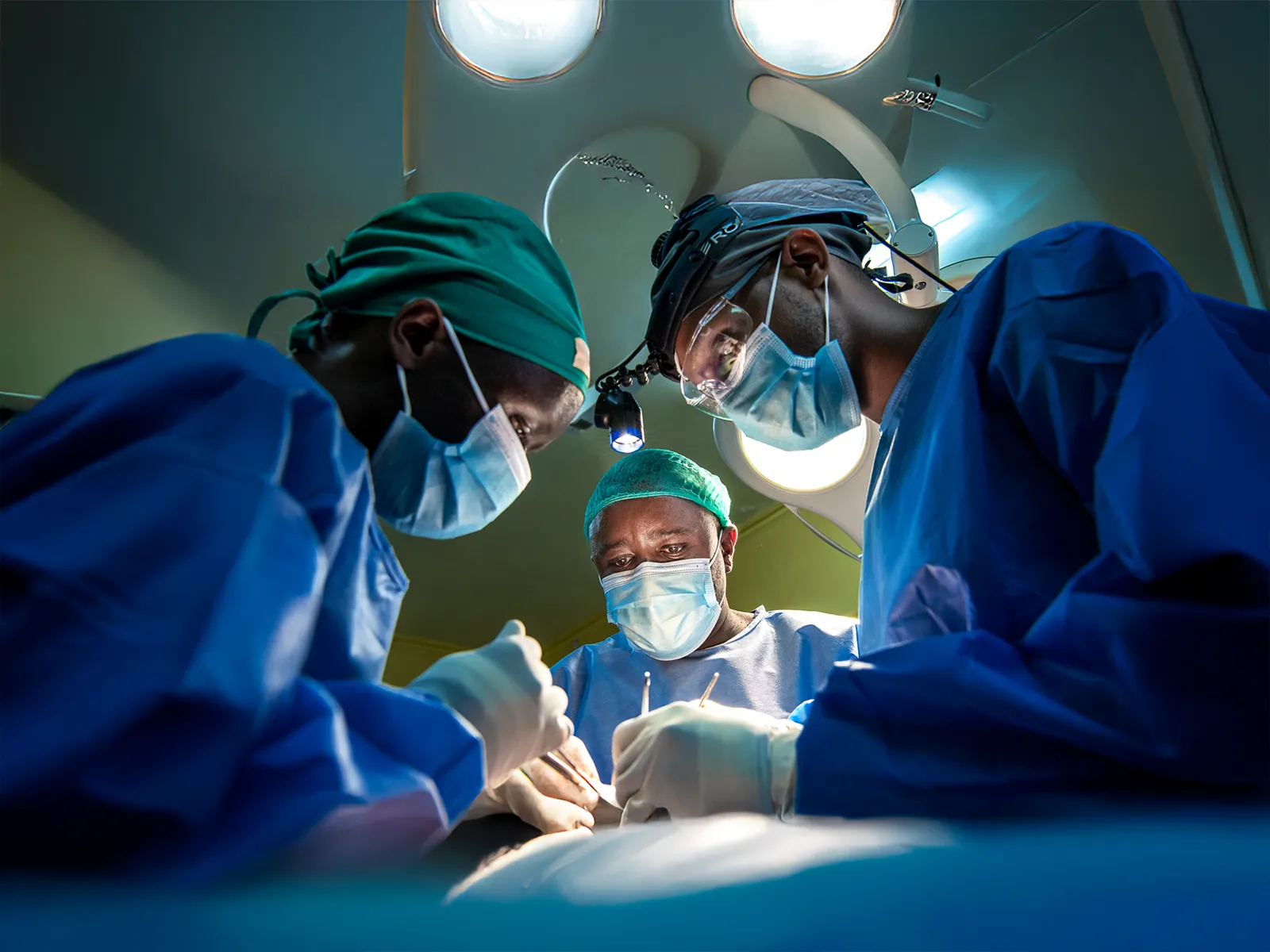 Cleft Surgeon, Faustin Ntirenganya of Rwanda. Operation Smile Mission to Bushenge, Rwanda