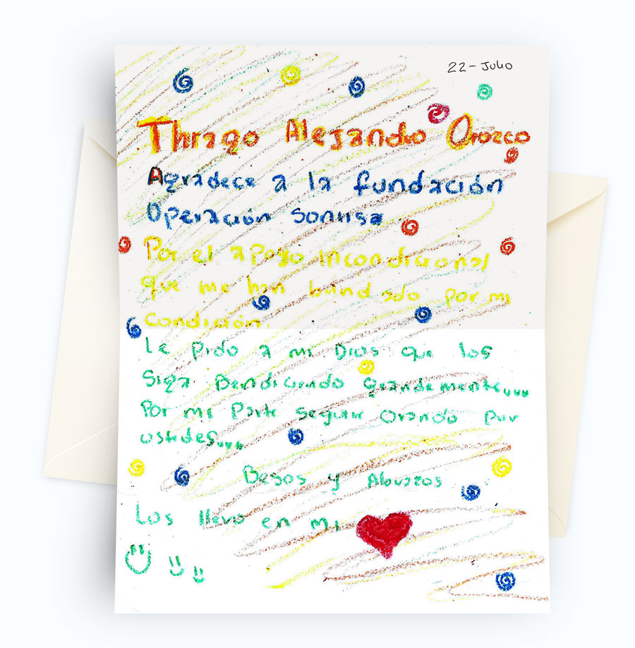 Card from Thiago Alejandro Orozco