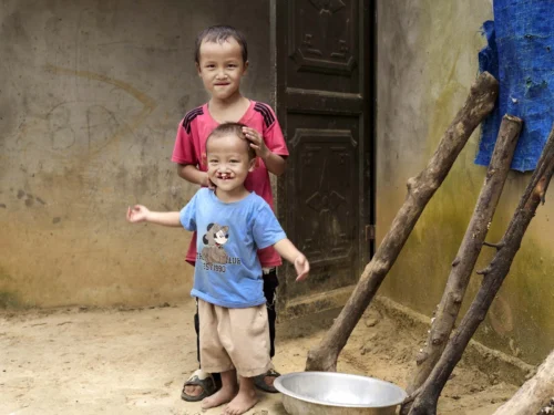 Phúc and his brother from Vietnam