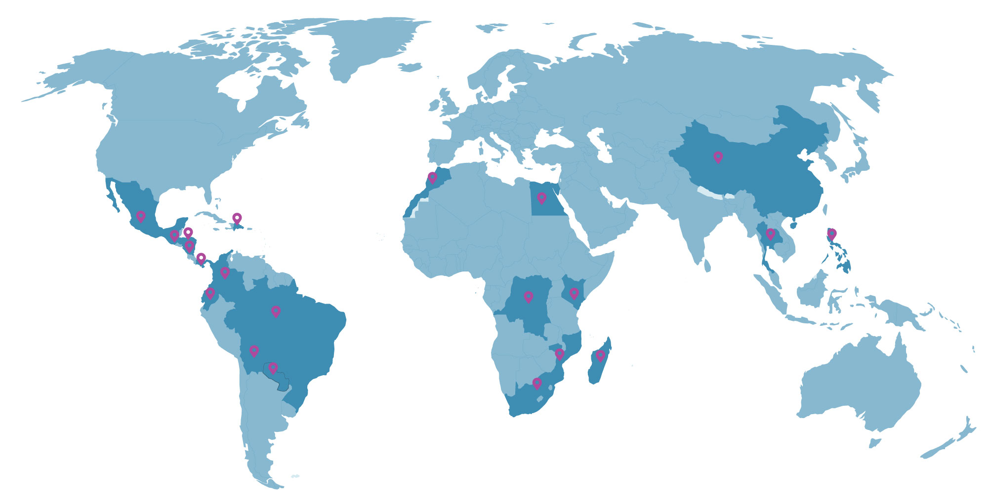 Countries Supported By Operation Smile Canada